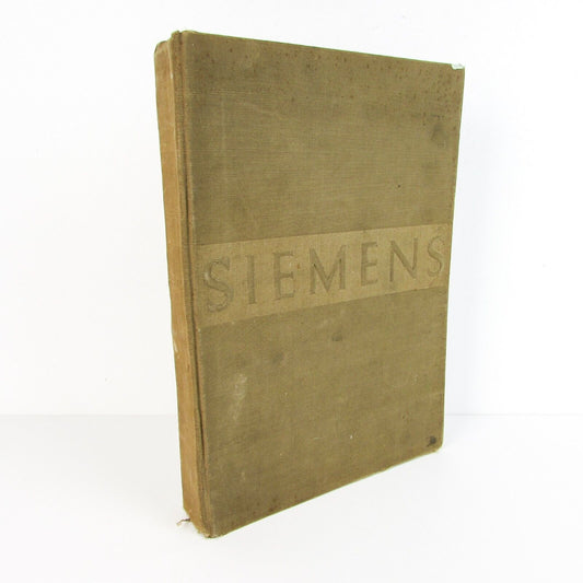 Siemens Concern in Pictures Book c1930s Manufacturing History Industrial Company